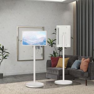 27in HDTV Finger Touch <b>Smart</b> TV LED Backlight Android 1080p Full HD White Gym/<b>Game</b> Room W/Stand Portable 60Hz USB Portable <b>Smart</b> - Product Image 1