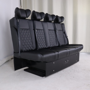 Asiento de Auto Personalizado de China, Sofá-Cama para Autobús, Autocaravana, Caravana, RV Sprinter, Convertible en Cama - Product Image 4