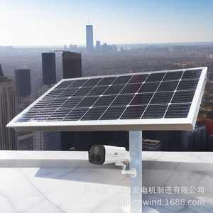 แผงโซลาร์เซลล์กลางแจ้ง 12V สำหรับจ่ายไฟกล้องวงจรปิด เพื่อการรักษาความปลอดภัย ตรวจสอบฟาร์มและบ่อ - Product Image 4