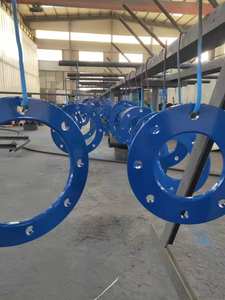 DN50, PN50 Fbe Revêtement PE Poudre Revêtement bride A182 F316 Anneau de Bêche Brides aveugles - Product Image 3