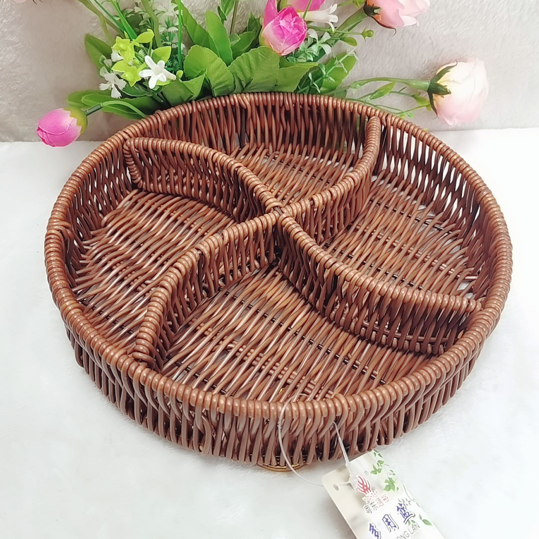 Three-compartment basket 30*6cm