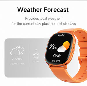 Montre connectée Amoled Screen HD17 Air, application FitCloudPro, ultra-fine, étanche IP68, appels Bluetooth, surveillance de la fréquence cardiaque, montre connectée sport - Product Image 3