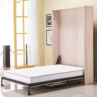 Murphy-Kit de Cadre de Lit Mural Pliable Rotatif et Horizontal, Cadre pour Lit Queen Size, Mécanisme avec Matelas