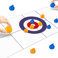 Kinderpuzzle und Freizeitspiele Tischcurling und Eishockey Spielzeug für Jungen und Mädchen Eltern-Kind-Duo-Spiel Interaktion