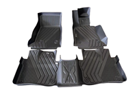 Tapis de voiture personnalisés antidérapants tout temps 5D TPE Accessoires automobiles Tapis de sol de voiture