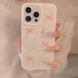 PH1036 ragazza fiocco <span class=keywords><strong>amore</strong></span> per iPhone 15Promax 16promax Hone Case 11 Sweet 12 adatto 13 Shell Pattern - Product Image 2