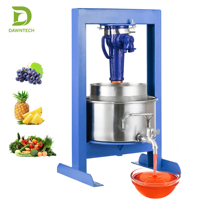 Extracteur de jus DAWNTECH DA-18L en acier inoxydable haute performance pour usage domestique et commercial, idéal pour ananas, miel, noix de coco, grenade