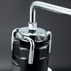 Reparación de vehículos herramientas de capacidad de 65 a 130mm redonda 3 mordazas de dos maneras de <span class=keywords><strong>Llave</strong></span> para filtro de aceite - Product Image 5