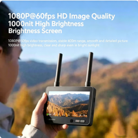 Moniteur FPV BETAFPV 4,5 pouces 1000 nits haute luminosité 1080P 60fps avec récepteur 3-en-1 et enregistrement DVR pour drone FPV