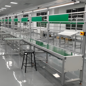 Banco di Lavoro ESD per Linea di Assemblaggio Elettronico Automatizzata, Postazione Antistatica per Assemblaggio PCB e Produzione di Elettronica di Precisione - Product Image 6