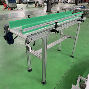 Maxsen yeni beyaz PVC bant konveyör düz çalışan çelik inşaat çekirdek Motor bileşeni gıda sanayi için rekabetçi fiyat - Product Image 2