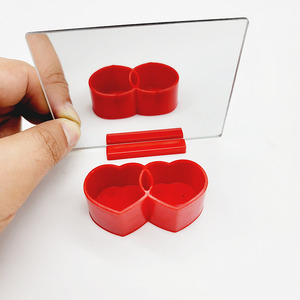 Trucco Magico con Illusione Visiva a Forma di Cuore, Cerchio e Stella, Accessorio per Magia Ravvicinata, Giocattolo per Bambini, Principianti e Maghi - Product Image 4