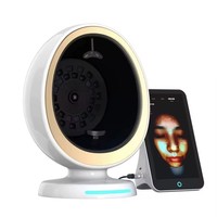 A New Generation of Whole Face Skin Testing Instrument 3D Digital Facial Skin Analysis Machine Moisture Content test