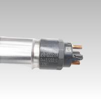 Injecteur de carburant Common Rail en acier inoxydable 0445120106 en promotion, garantie 1 an pour camions lourds Shacman ISBE ISDE