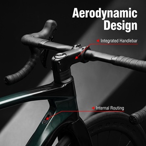 2026 Twitter Carbon 公路自行车，配备 Wheeltop Eds Tx 2 Times <span class=keywords><strong>12</strong></span> 速无线套件，高速公路自行车，适合公路骑行 - Product Image 4