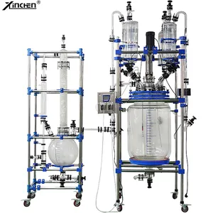Machine de bioréacteur en acier inoxydable 10L 15L 20L 30L 50 100L pour bioréacteur de culture microbienne de cellules de mycélium bactérien