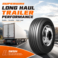 SUPERWAY SWS04 Pneu Radial pour Camion et Autobus Thaïlandais 385/65R22.5 385/55R22.5 Tout Acier Radial TBR M+S 3PMSF ECE EU LABLE