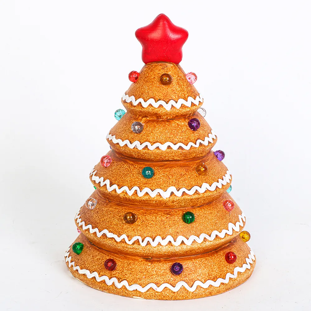 الأعلى مبيعًا مخصص شكل شجرة البرتقال مُزين بعيد الميلاد من الراتنج للمنزل إكسسوارات المنزل ديكورات عيد الميلاد الداخلية للطاولة