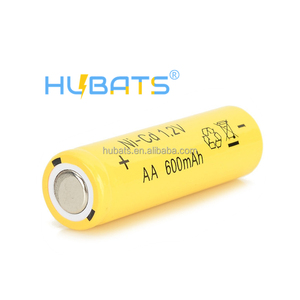 KC認証 <span class=keywords><strong>NI</strong></span>-<span class=keywords><strong>CD</strong></span>電池 600mAh <span class=keywords><strong>1.2V</strong></span> AA NO.5 NICD充電式電池 車のおもちゃ、RC、ソーラーライト用 - Product Image 1