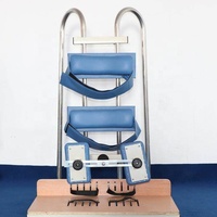 Chaise de position assise-debout de qualité supérieure pour enfants, réglable, pour la rééducation des membres inférieurs et la correction de la posture des jambes