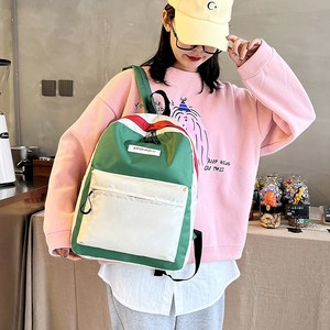 Sac à dos scolaire tendance 2025 pour filles, en tissu Oxford imperméable, avec fermeture éclair, vente en gros, offre 4 pour 1, pour adolescents - Product Image 6