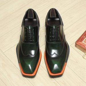 High-End Luxury Fashionable Fringed Genuine Leather Casual Business Pointed-<b>Toe</b> Men's Shoes - Product Image 3