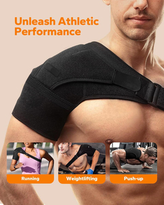 Unisex vai hỗ trợ Brace nhà máy trực tiếp Neoprene bảo vệ vai tập thể dục Pads với điều chỉnh dây đeo vai bảo vệ - Product Image 6