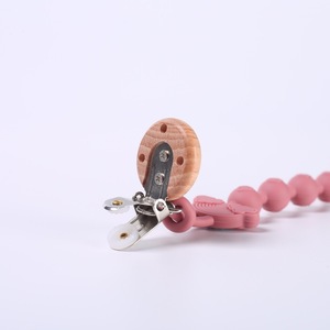 Chaîne anti-perte pour jouet de dentition, attache-sucette en silicone, sangle pour biberon, idéal pour les cadeaux de fête / idées cadeaux - Product Image 3