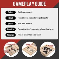 Jeu de Hockey de Table Foosball Winner, Jeu de Plateau Interactif Parent-Enfant, Jeu de Lancer Rapide de Coupes, Jouets