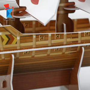 Juguete de Espuma para Construir un Barco de Dibujos Animados, Rompecabezas 3D DIY - Product Image 5