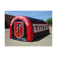 Tunnels gonflables personnalisés de football, tunnel gonflable de football pour les jeunes, tunnels gonflables pour les matchs de football