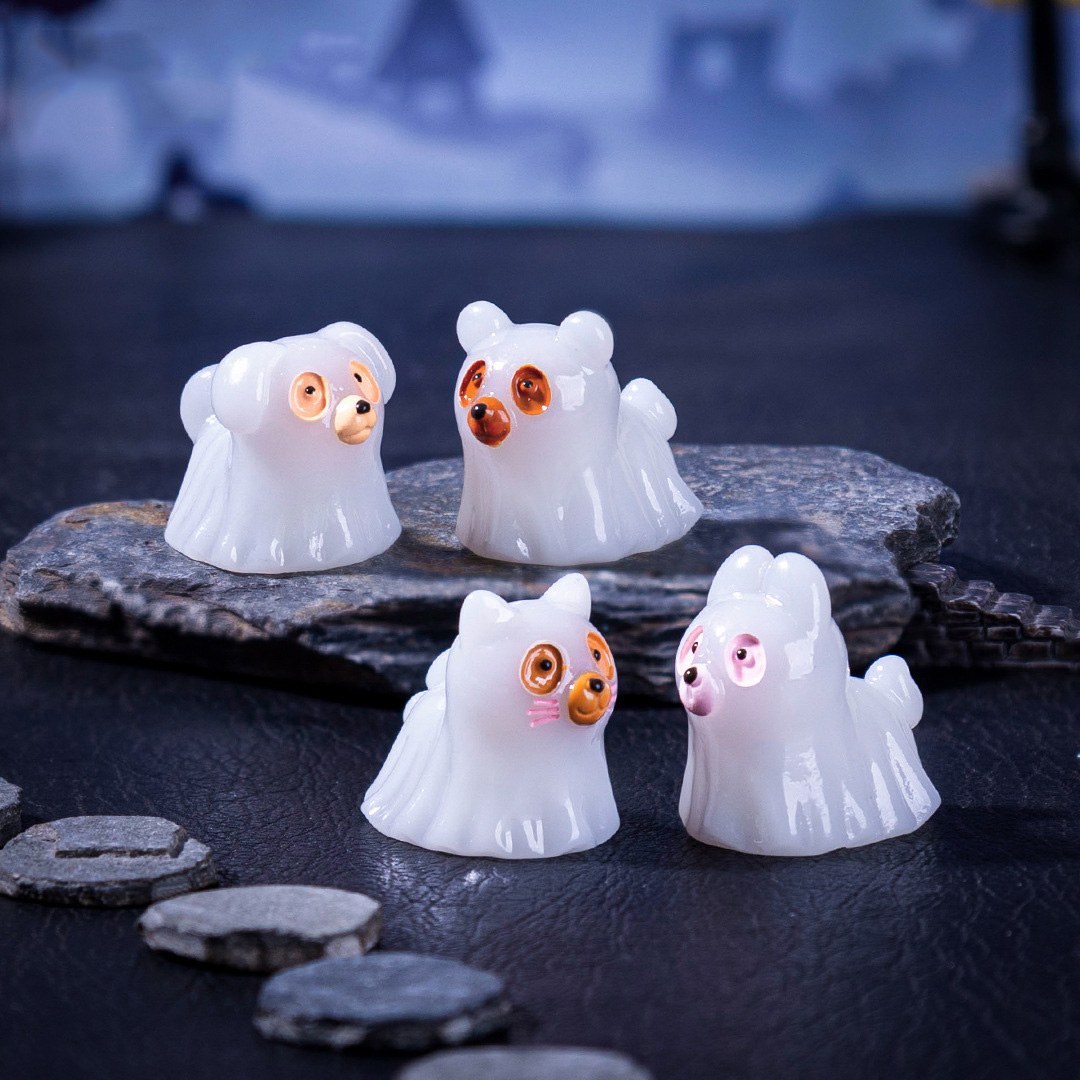 XIMISHOP 50 Ornamenti Luminosi In Resina Per Halloween – Decorazioni Da Esterno
