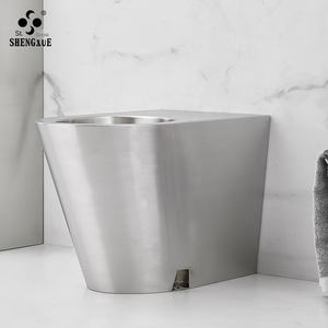 WC mural à capteur en acier inoxydable SS304, à chasse automatique, robuste et commercial, pour bars, KTV, discothèques et salles de bain - Product Image 2