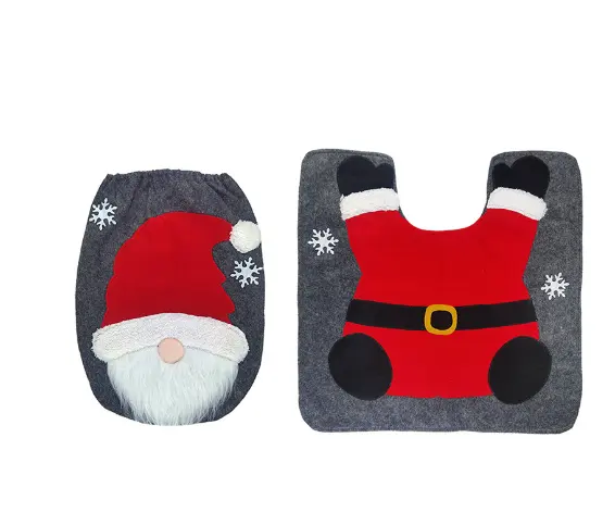 Gnome – fournitures de décoration de noël pour vieux homme, ensemble de toilette, disposition créative, ensemble deux pièces