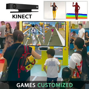 3D Kinect Interactive Games Motion Sensor Video Projection Immersive AR Game Projector Body Motion For Kids And Event Activities