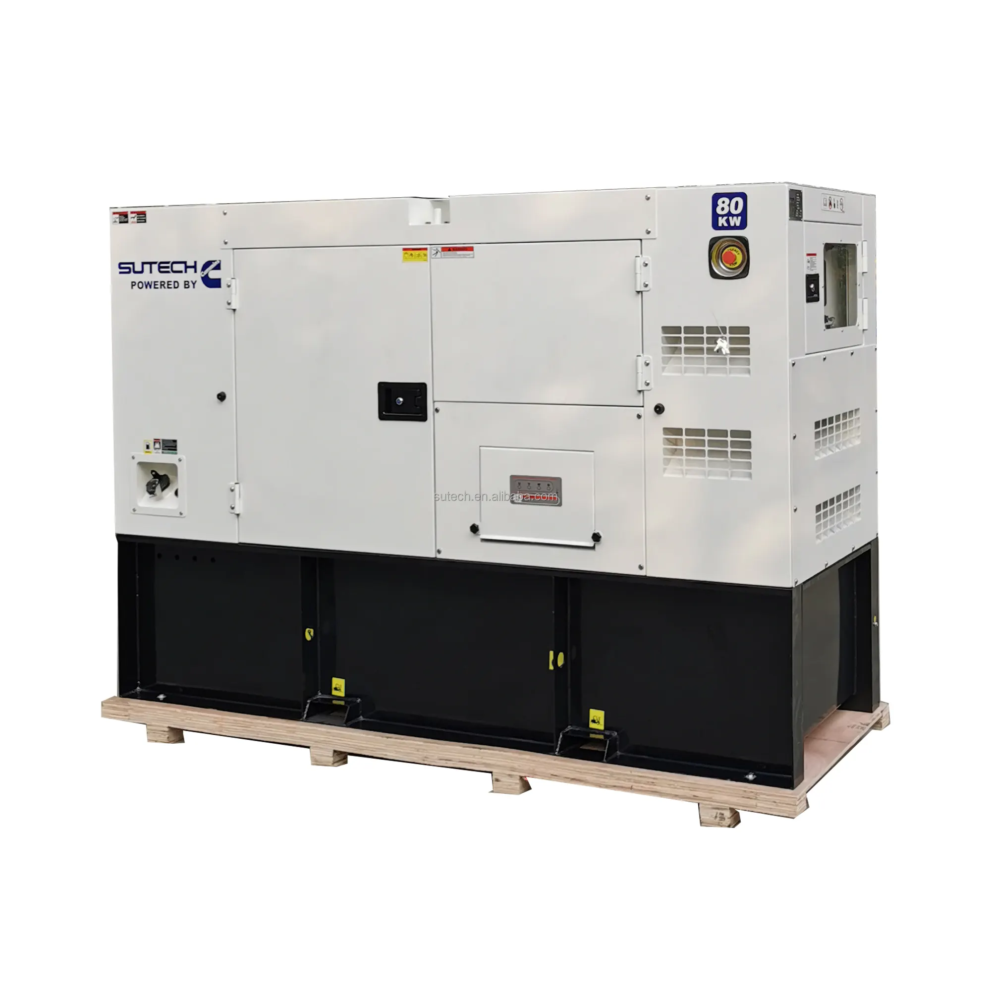 dynamo silent 100HP diesel generators 100 hp power by cummins motor 6BT5.9-G1 stamford alternator generator