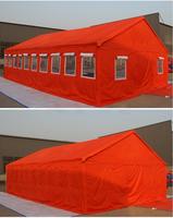 Tente de secours en acier pour projets de sauvetage gouvernemental, aide humanitaire, fabrication OEM disponible