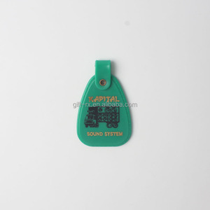 Phía Tây yên thẻ chìa khóa acrylic nhựa Carabiner Keychain với UV in ấn - Product Image 3