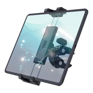 Supporto per poggiatesta per auto Tablet per sedili posteriori applicare a telefono da 4.7-12.9 pollici e supporto per Tablet/bici/passeggino