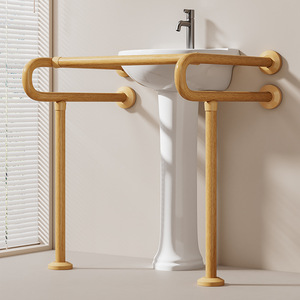 Barres d'appui You Liang en alliage d'aluminium antidérapantes, capacité de charge de 300 Jin, pour la sécurité des éviers et toilettes de salle de bain - Product Image 4
