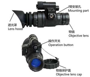 แว่นตามองกลางคืนแบบตาเดียว LNTV-N211 Gen2+/Gen3 มุมมอง 40 องศา กำลังขยาย 1 เท่า ควบคุมความสว่างอัตโนมัติ ระยะการมองเห็นที่มีประสิทธิภาพ 200-300 เมตร - Product Image 2