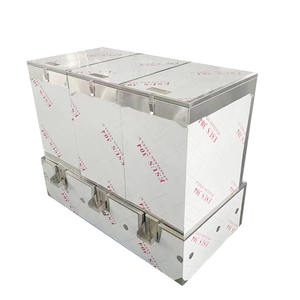 VICTORY seau à riz et à farine en acier inoxydable robuste armoire de rangement en inox pour hôtel, restaurant et fournitures de laboratoire - Product Image 5