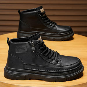 Zapatos Oxford de Cuero Genuino Estilo Británico para Hombre, con Cordones, Punta Redonda, Formales, de Oficina, Transpirables, Ligeros, de Malla, Antideslizantes - Product Image 5