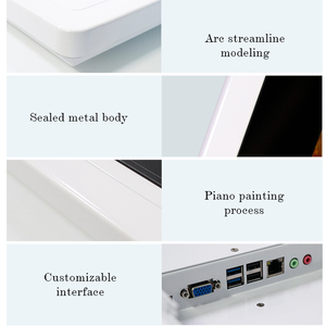 Bán buôn 21.5 inch treo tường hàng đợi thông tin hàng đợi kiốt/tầng thường vụ tất cả trong một thanh toán <span class=keywords><strong>kiosk</strong></span> - Product Image 2