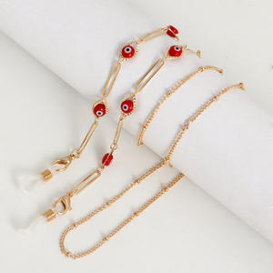 REWIN Moda <span class=keywords><strong>Evil</strong></span> Eyes Cadena colgante para <span class=keywords><strong>gafas</strong></span> Cadenas de cuello de mujer <span class=keywords><strong>Gafas</strong></span> de sol Correa Cordón <span class=keywords><strong>Gafas</strong></span> Cuerda Accesorio al por mayor - Product Image 5