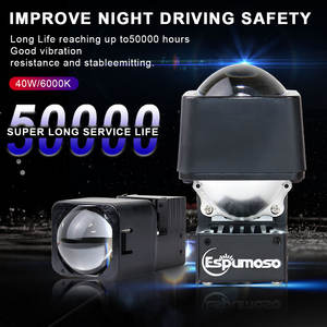 JHS K119 1,5-Zoll LED-Nebelscheinwerfer 16000lm Fern-/Abblendlicht Spot-Strahl 40W Mini Bi-LED-Projektor Laser-LED-Scheinwerfer - Product Image 5