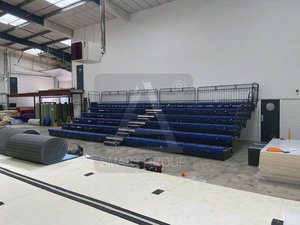 Interior gimnasio retráctil <span class=keywords><strong>gradas</strong></span> telescópicas móviles tribune sin respaldo del asiento cubierta-<span class=keywords><strong>gradas</strong></span> - Product Image 6