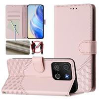 Étui portefeuille en cuir diamant RFID pour Itel P38 A50 A48 A70 A05S A60 A23 Pro A17 P40 P55 4G 5G Plus S23 S18 S24 Phone Flip Cover