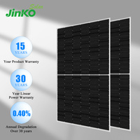 Module solaire Jinko 420W-440W tout noir Tiger Neo N-Type 108 panneaux demi-cellules