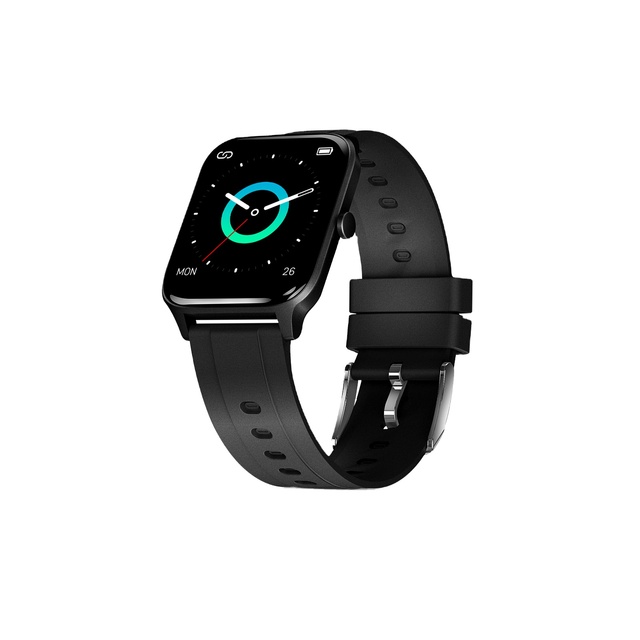 MOES Smart Watch Alexa Built-in Fitness Tracker Heart Rate and Blood Oxygen Monitor, IP68 Waterproof 1.69-inch Color Touchscreen
